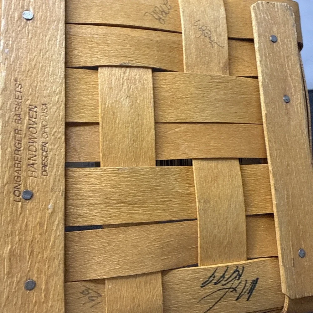 longaberger square basket 6.5